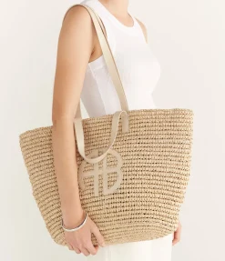 Palermo Tote in Ivory