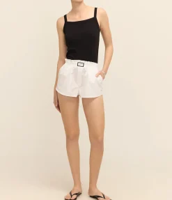 Palma Short in Crisp White