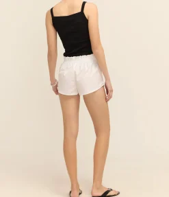 Palma Short in Crisp White