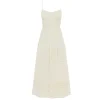 Panelled Midi Dress in Fleur