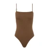 Phillip One Piece Bikini in Cocoa