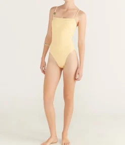 Phillip One Piece Bikini in Butter