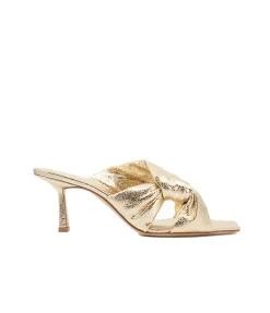 Pillow Loop Heel in Gold