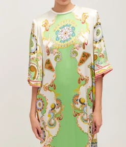 Pinball Midi Dress in Multi