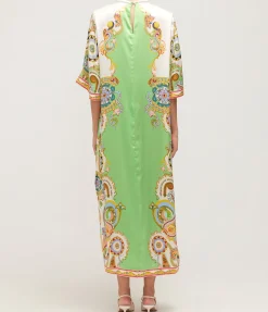 Pinball Midi Dress in Multi