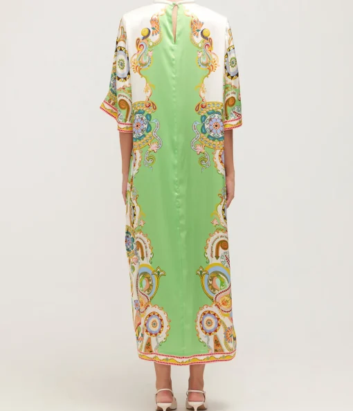 Pinball Midi Dress in Multi