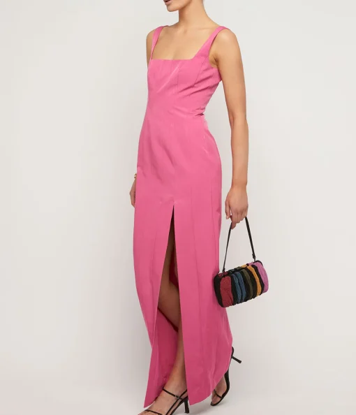 Portrait Dress in Lollipop Loll