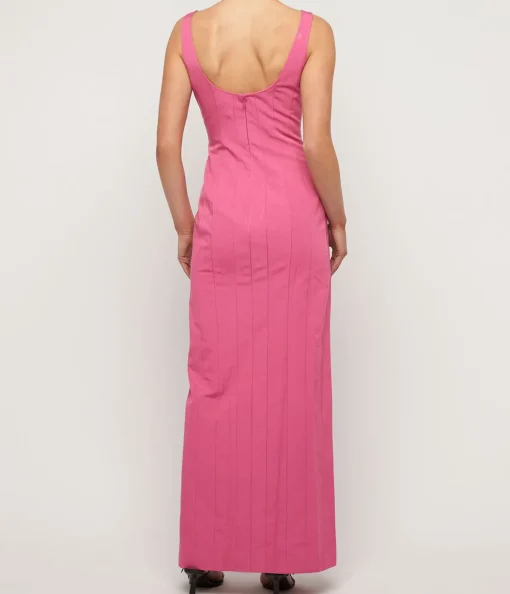Portrait Dress in Lollipop Loll