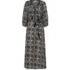Priam Caftan Dress in Clover Print
