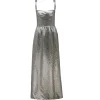 Rachel Bodice Gown in Silver