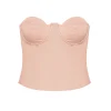 Raya Bodice Top in Peach