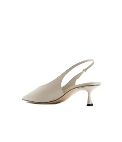 Razor Pointed Heel in Stone