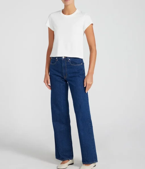 Regular Midweight Tee in Natural White