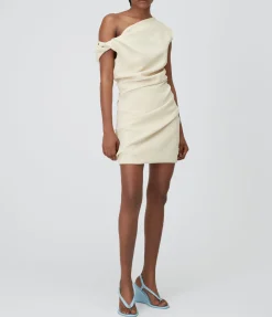 Remmy Mini Dress in Butter