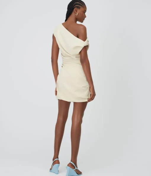 Remmy Mini Dress in Butter
