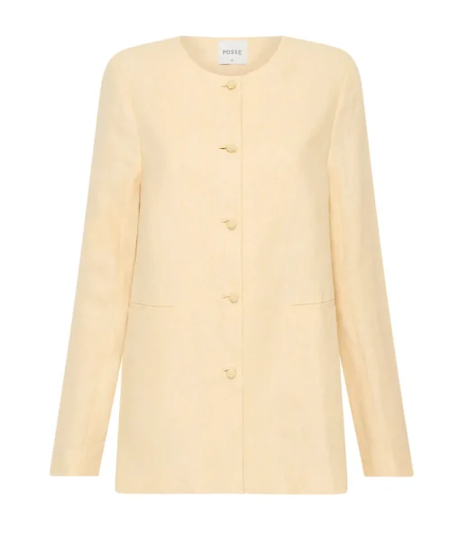 Rio Shift Jacket in Dusty Citron