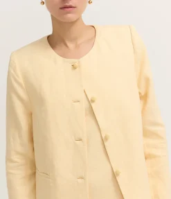 Rio Shift Jacket in Dusty Citron