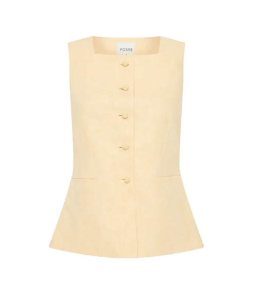 Rio Vest in Dusty Citron