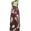 Riviera One Shoulder Maxi Dress in Australiana Floral