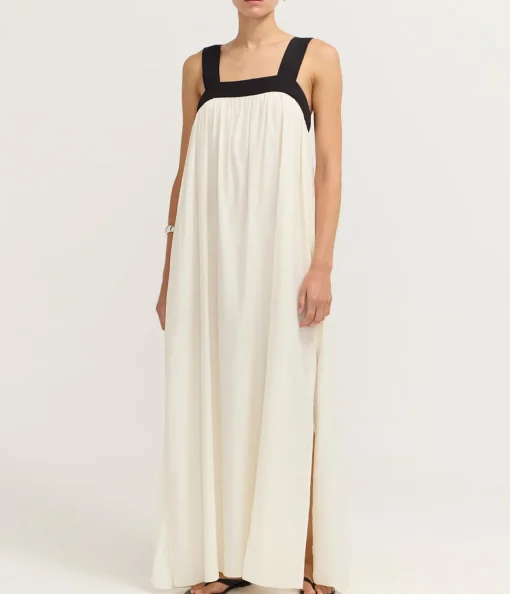 Rocco Full Length Dress in Ivory