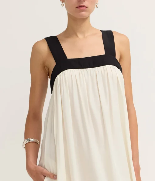 Rocco Full Length Dress in Ivory