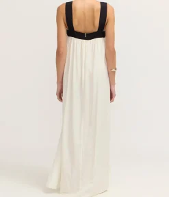 Rocco Full Length Dress in Ivory