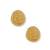 Rock Earrings in Gold