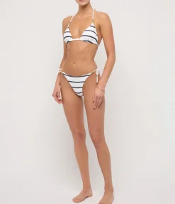 Rope Tie Side Bikini Bottom in Nautical