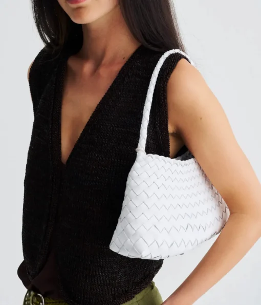 Rosanna Shoulder Bag in White