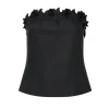 Rosebud Lace Bandeau in Black
