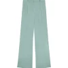Ross Wide Leg Pants in Aqua
