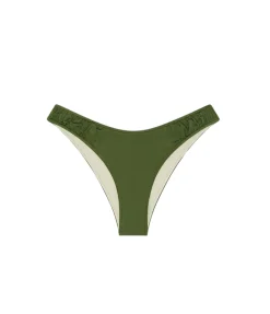 Ruched Curve Pant in Olivine