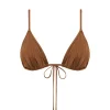 Ruched String Tri in Maple