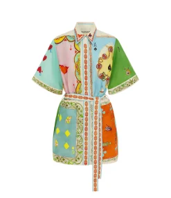 Rummy Mini Dress in Multi