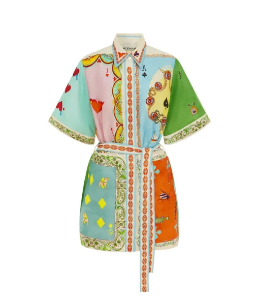 Rummy Mini Dress in Multi