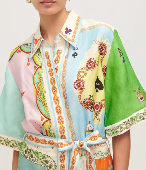 Rummy Mini Dress in Multi