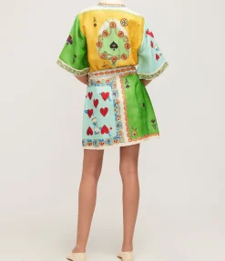 Rummy Mini Dress in Multi