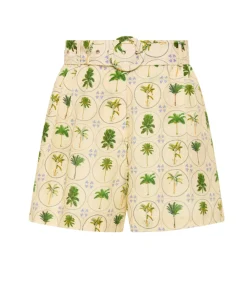 Rummy Shorts in Tropical Palms