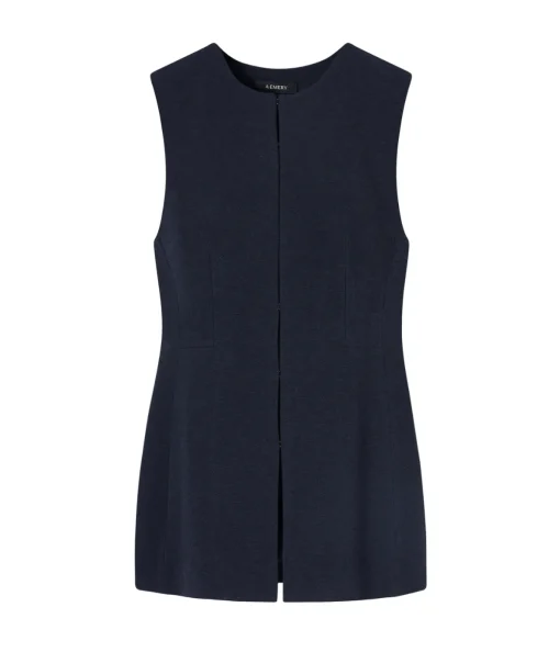 Ryde Sleeveless Jacket in Midnight
