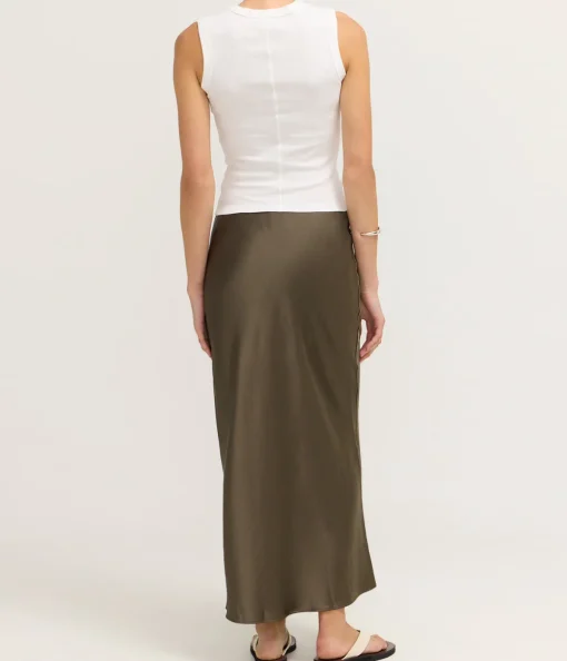 Saagneta Long Skirt in Bungee Cord