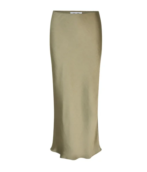 Saagneta Maxi Skirt in Light Olive