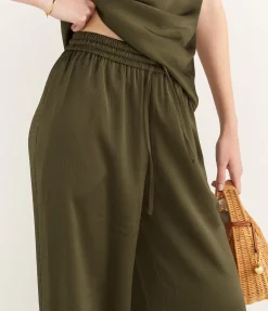 Sahelena Trousers in Forest Night