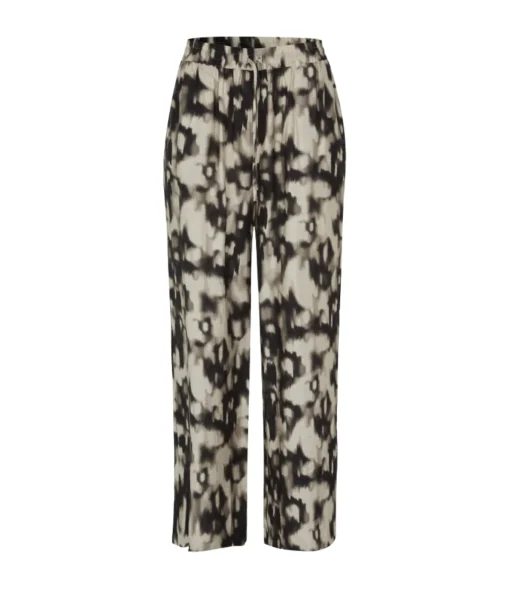Sahelena Wide Leg Pants in Animalier