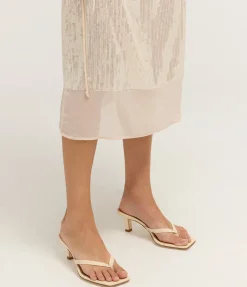 Salike Skirt in Clear Cream