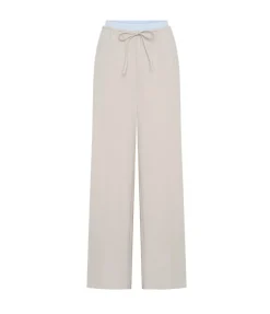 Salone Double Waist Pant in Sand