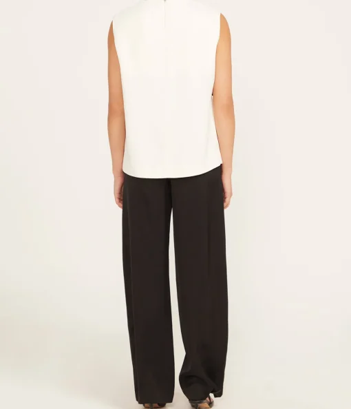 Sambac Sleeveless Top in Ivory