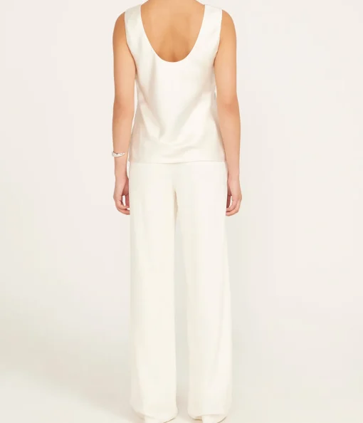 Sasumma Scoop Neck Top in Solitary Star