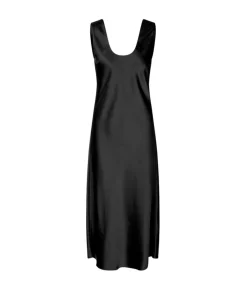 Sasumma Slip Dress in Black