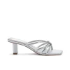 Savanna Mid Mule in Silver