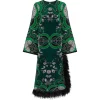 Seraphina Crepe Dress in Enchantress Emerald